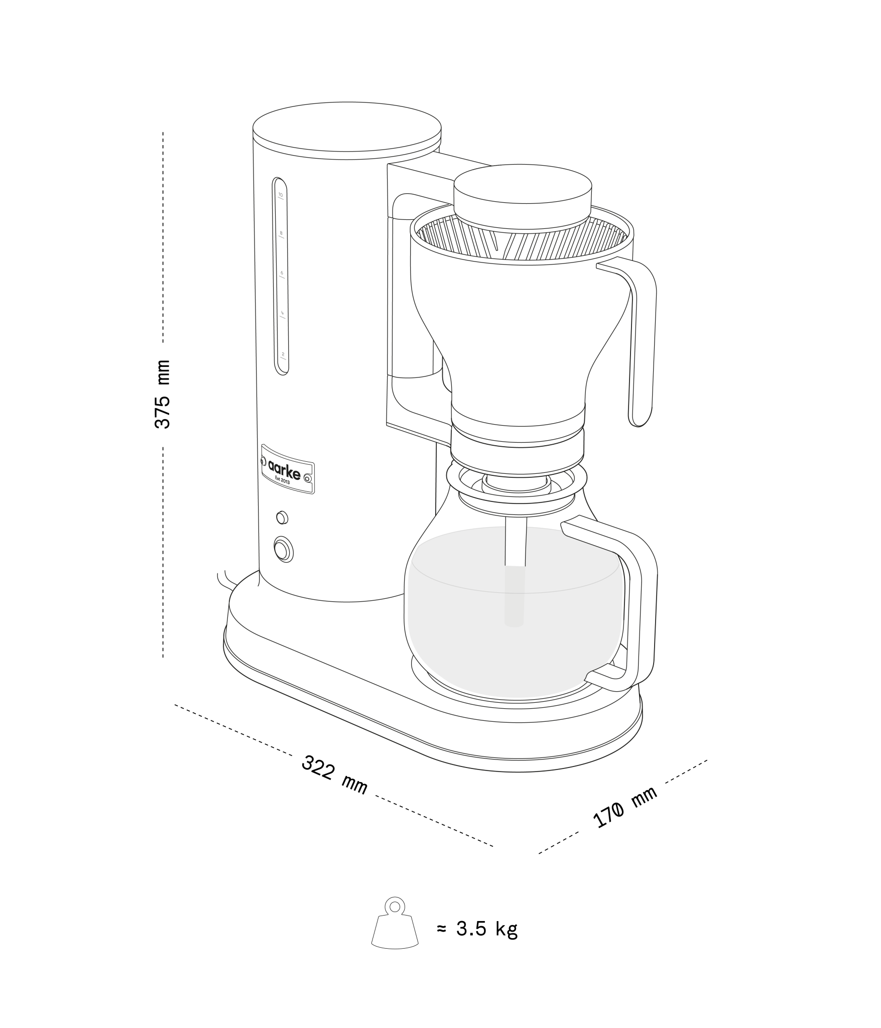 Coffee Maker Steel - Image 6